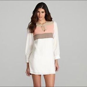 Color Block Chelsea & Violet shirt dress